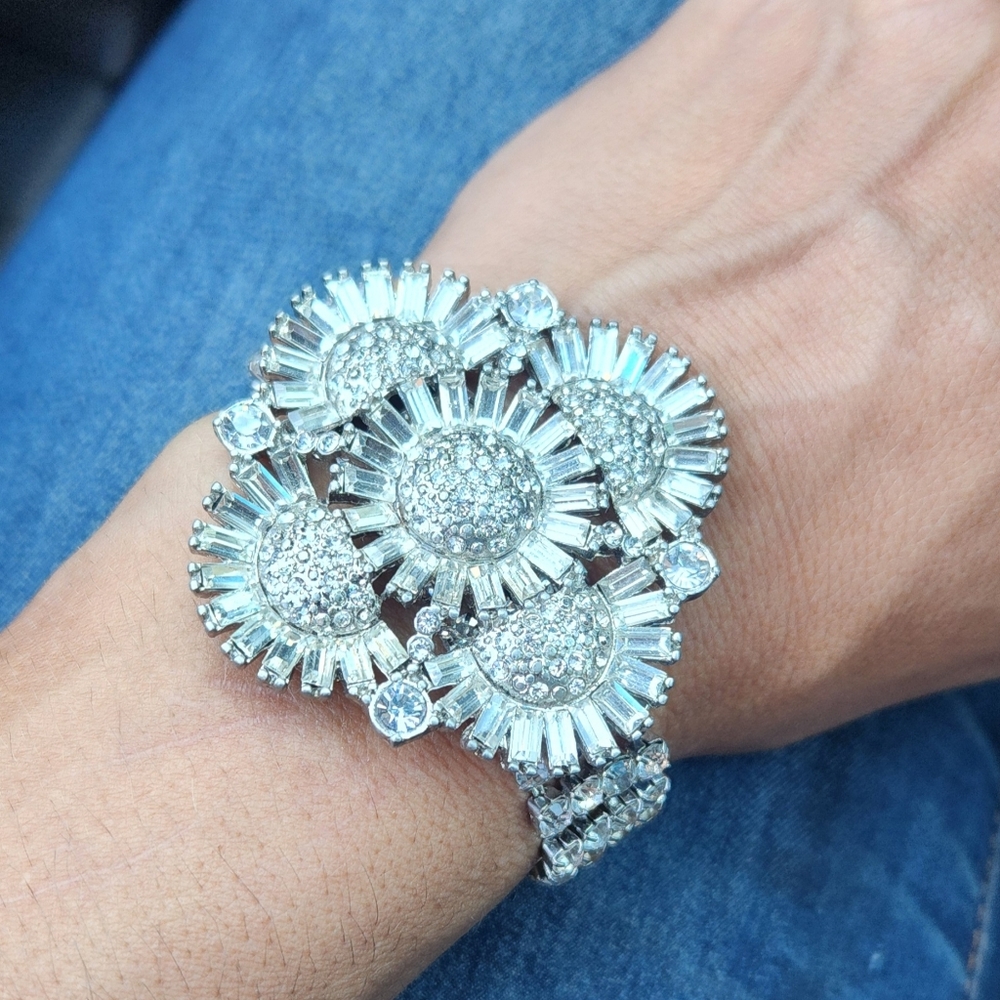 Gatsby CZ snap bracelet